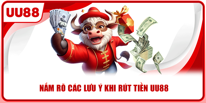 Nắm rõ các lưu ý khi rút tiền UU88 Nắm rõ các lưu ý khi rút tiền UU88